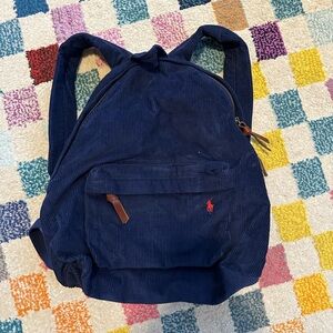 Polo corduroy backpack